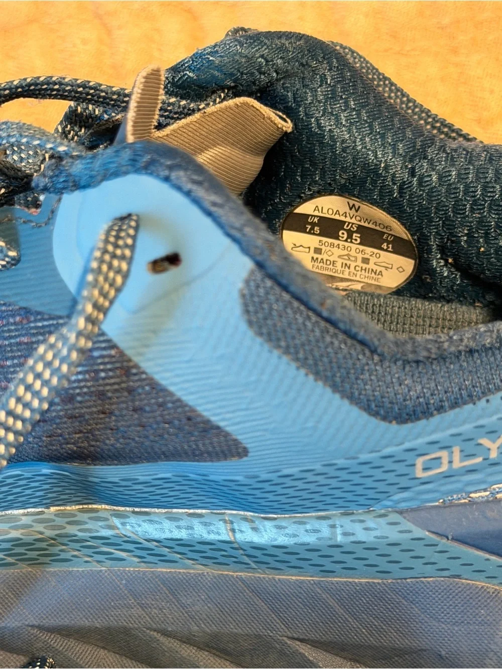 Altra women Blue Trail Running Shoes